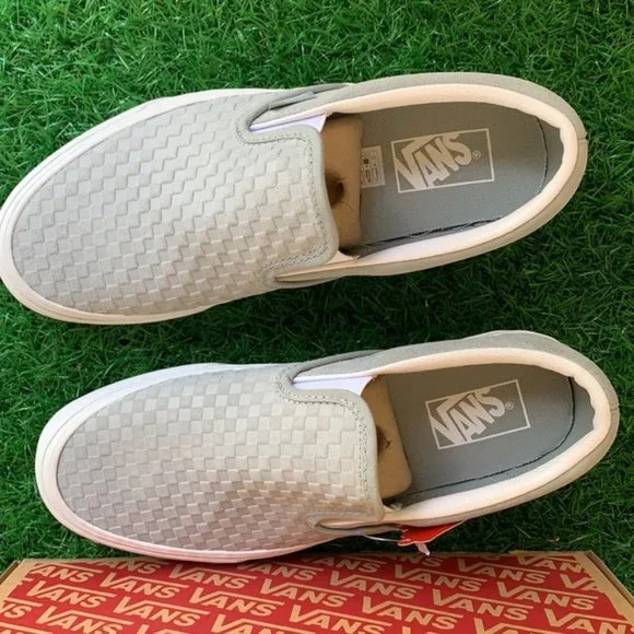 UNISEX VANS CLASSIC SLIP ON Embossmnichk Mrggrytrwht - Picture 13 of 14